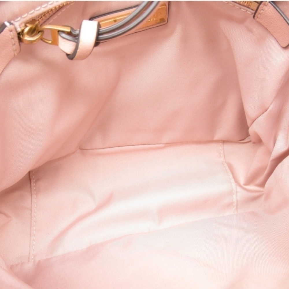 Authentic Tory Burch 2way Shoulder Bag Fleming Pink Handbag - Picture 8 of 8